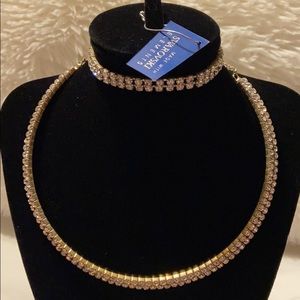 Swarovski Elements Necklace and Bracelet Set